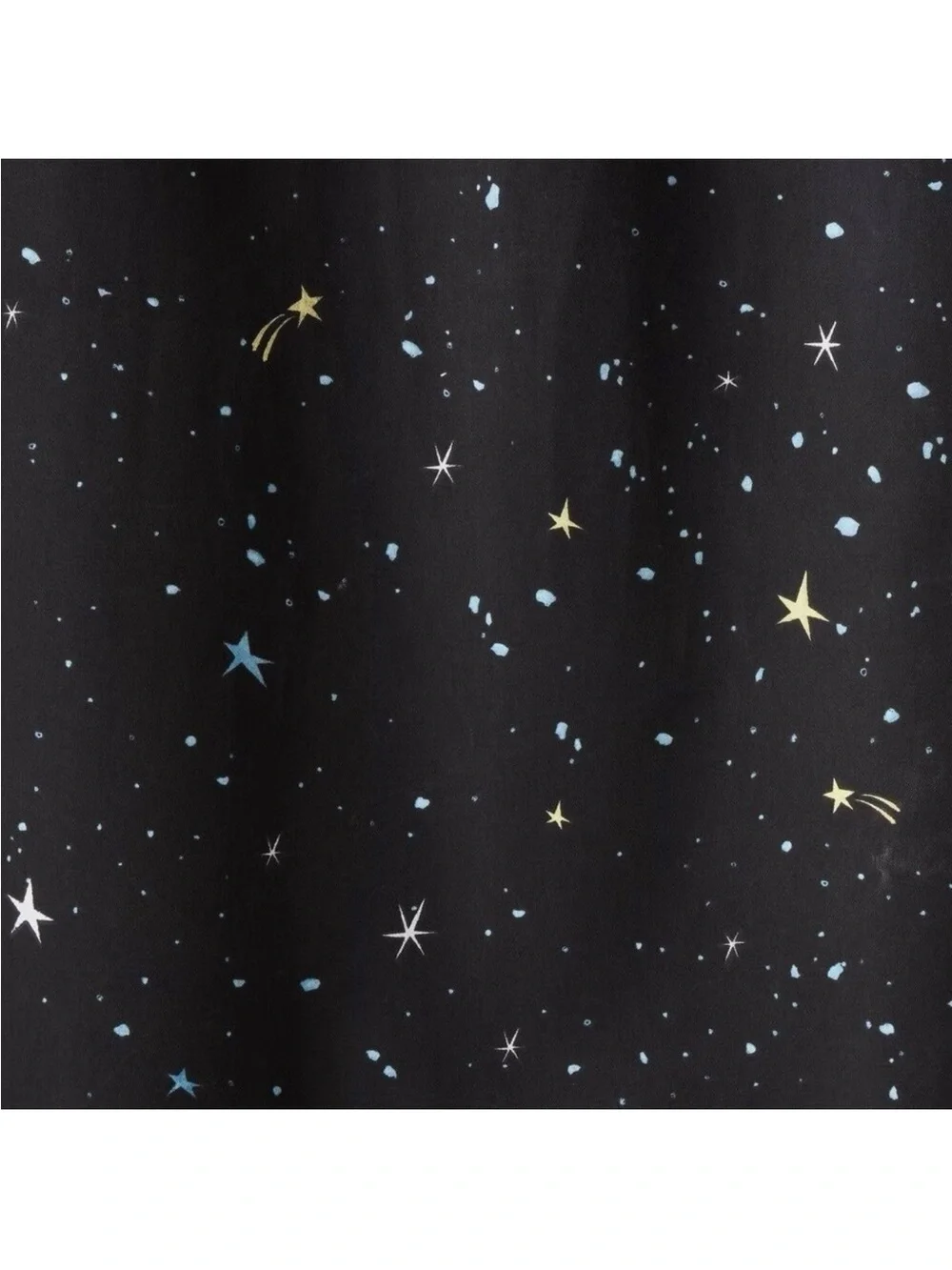 **Set of 2** Pillowfort 42x84 Blackout Curtain Panel Space Stars Kids Room NEW